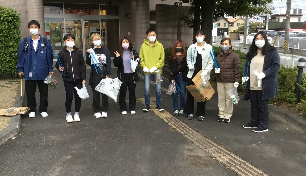 ふくポケ・公園ゴミ拾い レポート