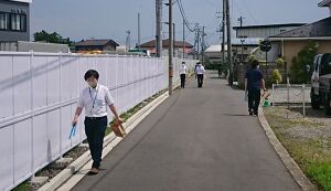 東北アルフレッサ　郡山物流センター周辺ゴミ拾い アイキャッチ
