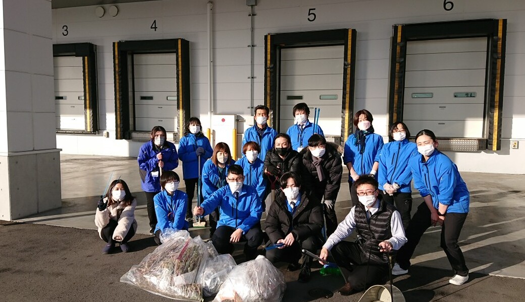 東北アルフレッサ郡山物流センター周辺ゴミ拾い レポート