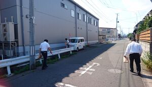 東北アルフレッサ弘前支店周辺ゴミ拾い アイキャッチ