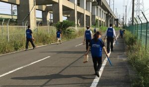 東北アルフレッサ　仙台第一・病院支店　ゴミ拾い アイキャッチ