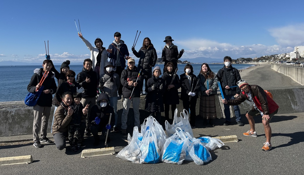 七里ガ浜ビーチ＆タウンクリーン アイキャッチ