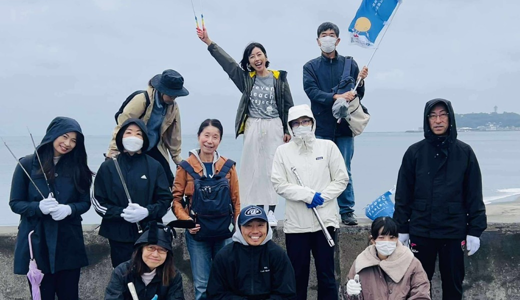 七里ガ浜ビーチ＆タウンクリー アイキャッチ