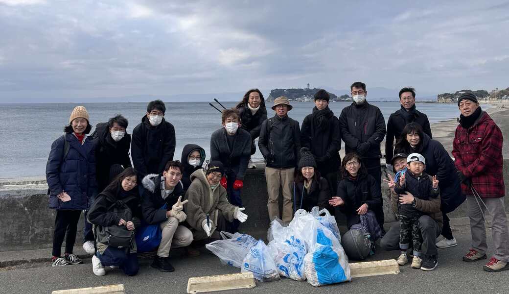 七里ガ浜ビーチ＆タウンクリーン レポート