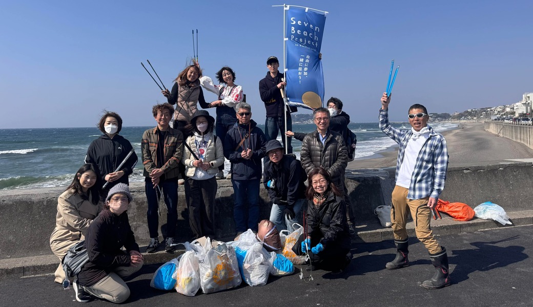 七里ガ浜ビーチ＆タウンクリーン レポート
