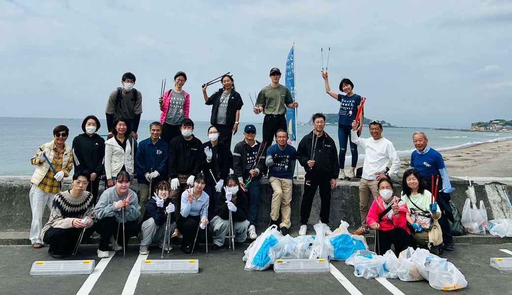 七里ガ浜ビーチ＆タウンクリーン レポート