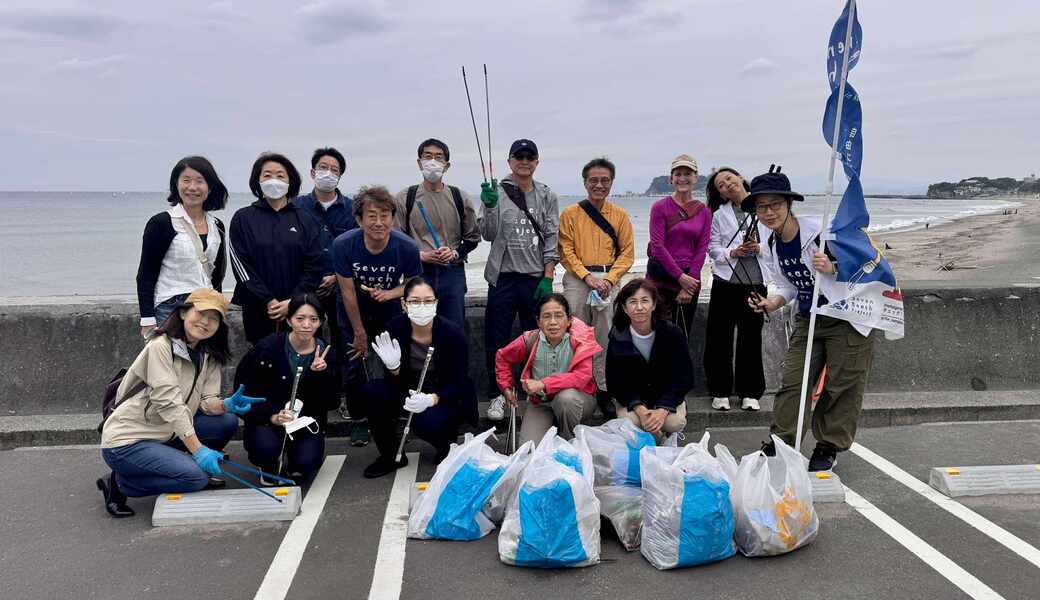 七里ガ浜ビーチ＆タウンクリーン レポート