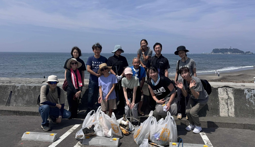 七里ガ浜ビーチ＆タウンクリーン レポート