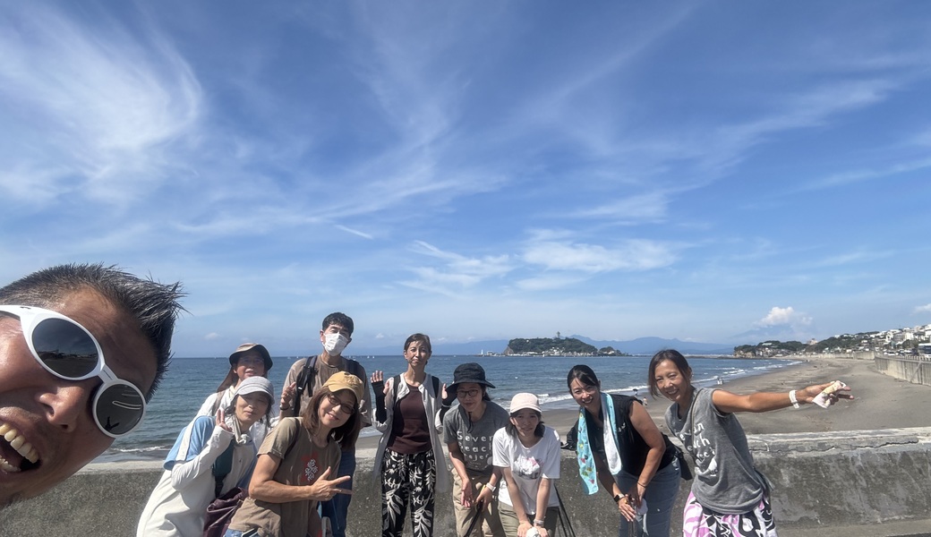 七里ガ浜ビーチ＆タウンクリーン レポート