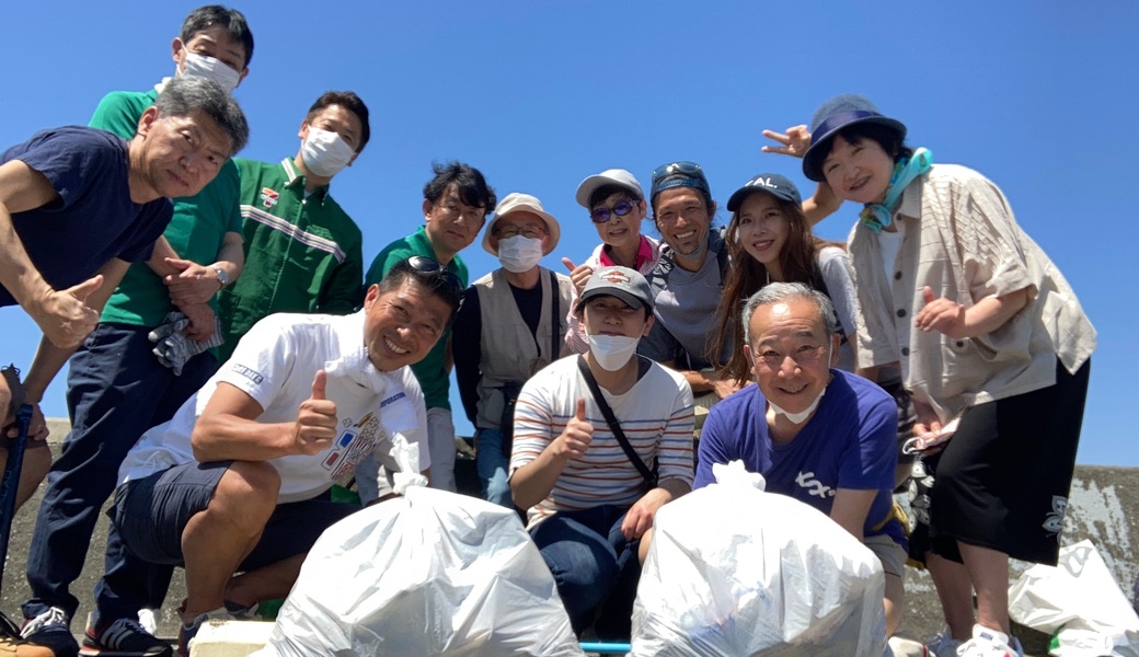 七里ガ浜ビーチ＆タウンクリーン レポート
