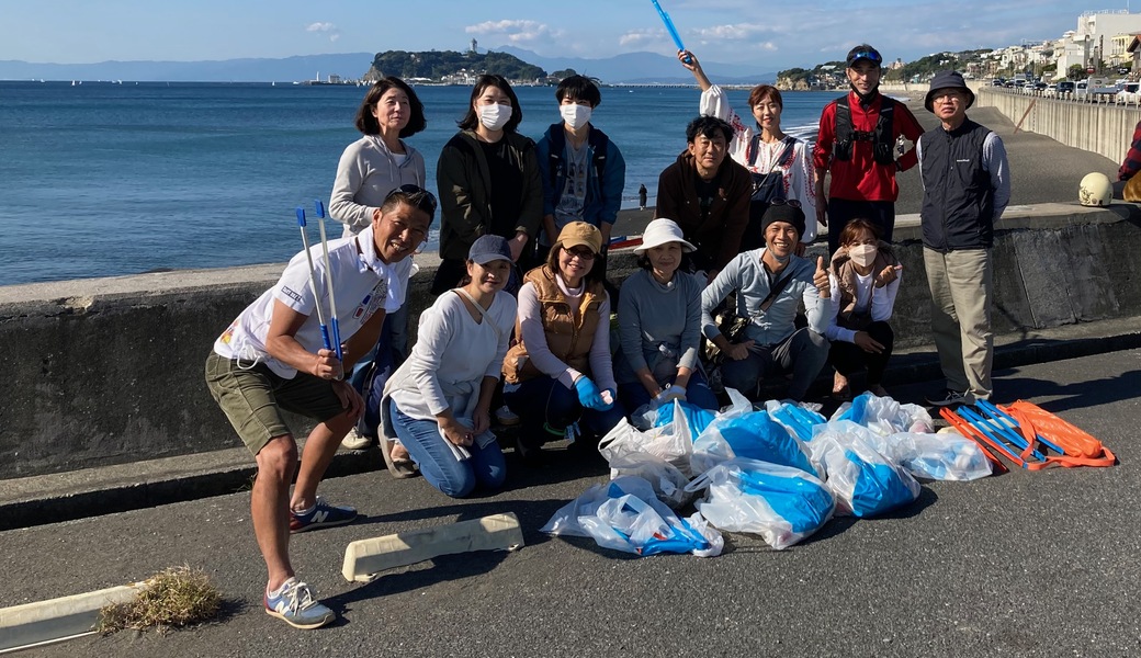 七里ガ浜ビーチ＆タウンクリーン レポート