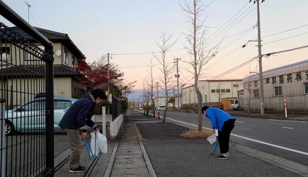 東北アルフレッサ庄内支店周辺ゴミ拾い レポート