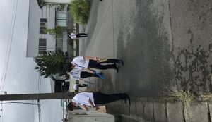 東北アルフレッサ庄内支店周辺ゴミ拾い アイキャッチ