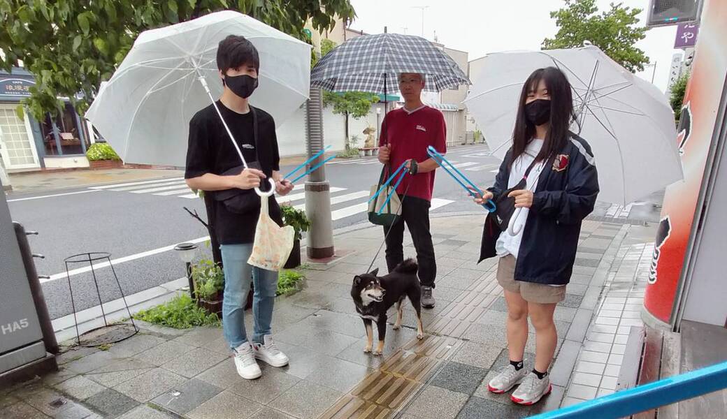 悟空とごみ拾い散歩 レポート