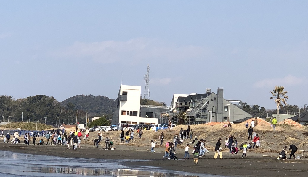 那古海岸ビーチクリーンwith安房特別支援学校 アイキャッチ