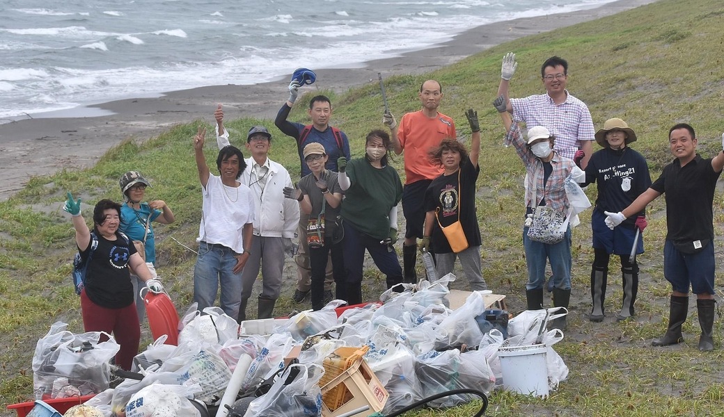 平砂浦海岸サンセットビーチクリーン レポート
