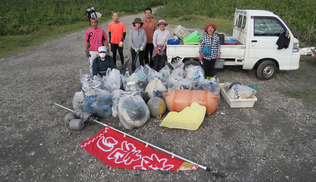 平砂浦ファミリーパーク前ビーチクリーン レポート