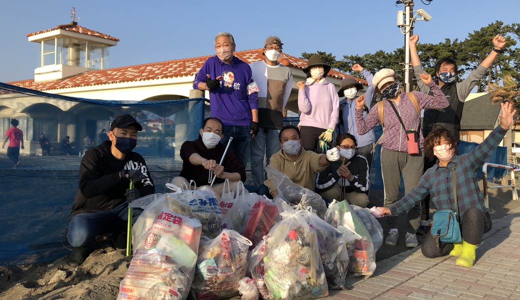 サンセットビーチクリーン レポート