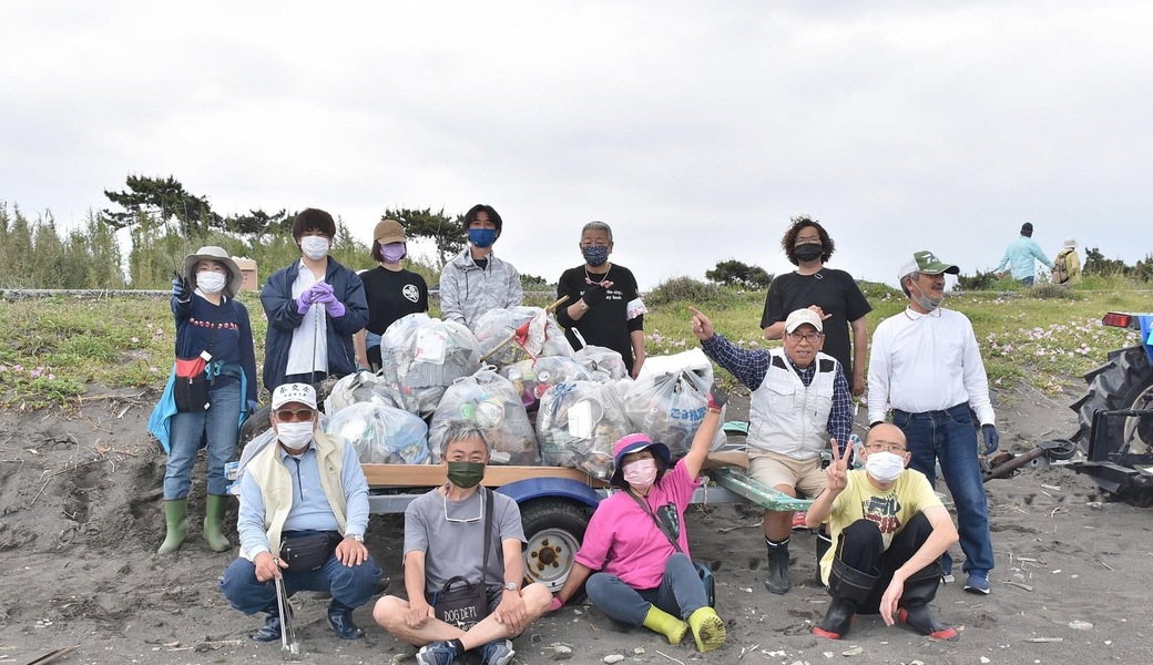 平久川河口ビーチクリーン レポート