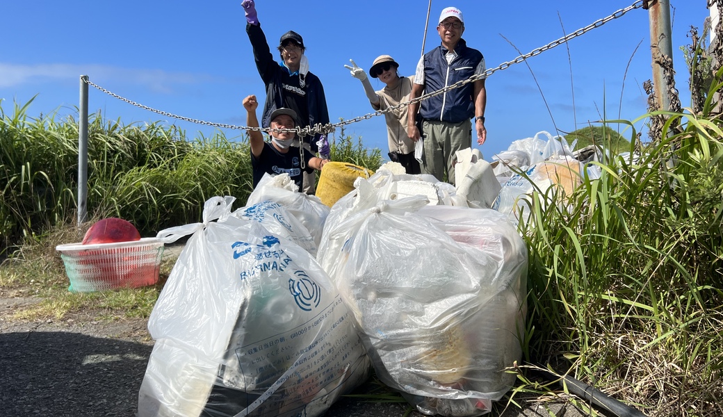 いこいポイントビーチクリーン レポート