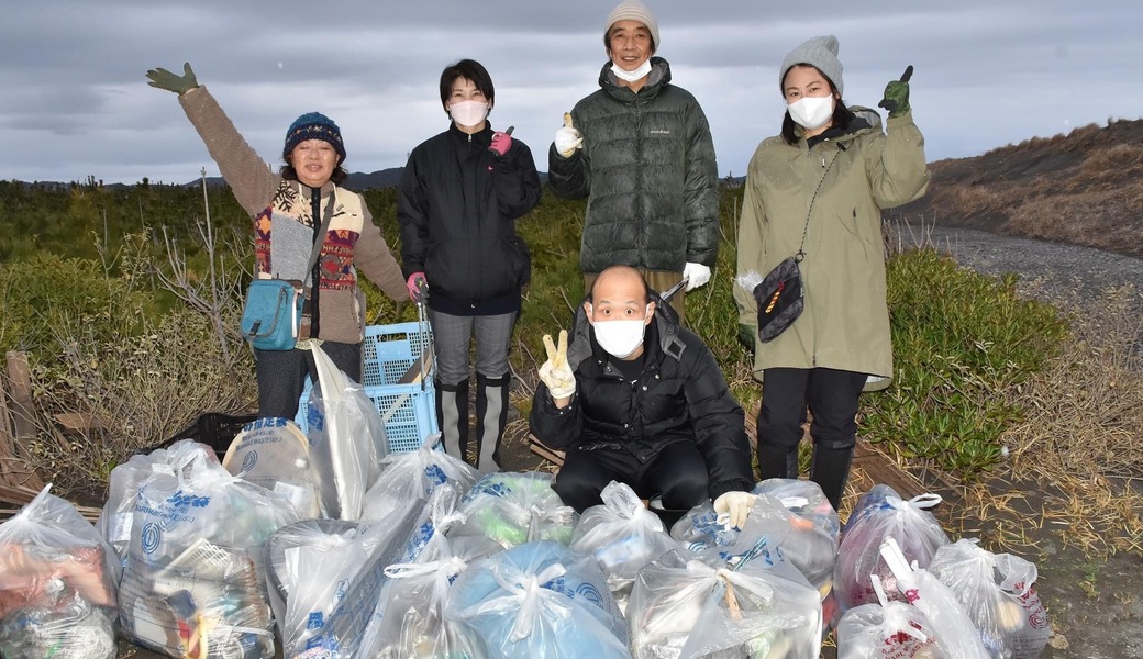 平砂浦RECAMP下ビーチクリーン レポート