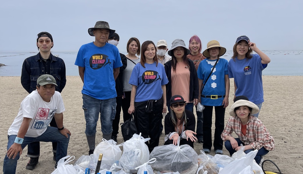 春のビーチクリーン レポート