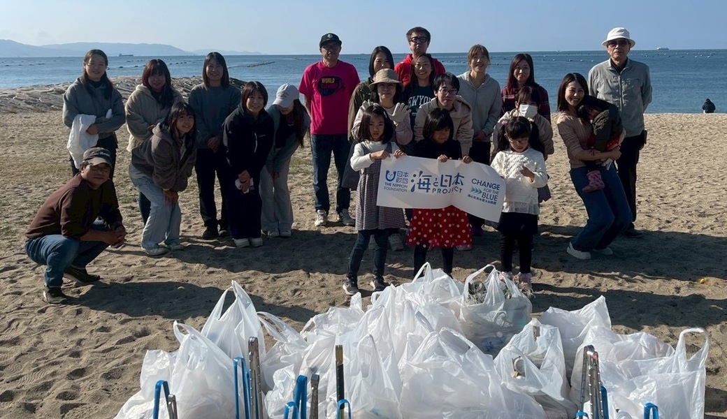 秋のビーチクリーン レポート
