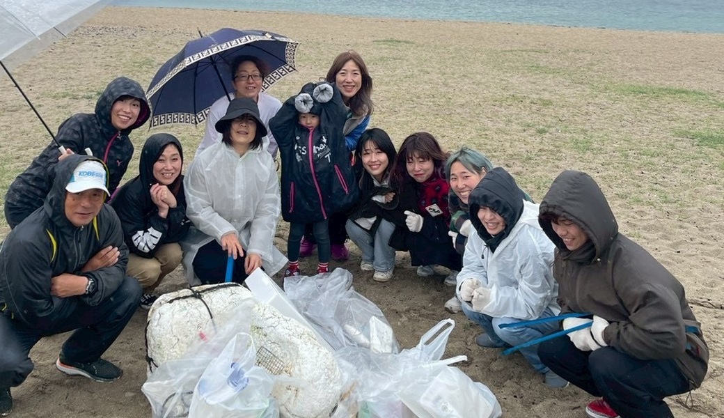 春のビーチクリーン レポート