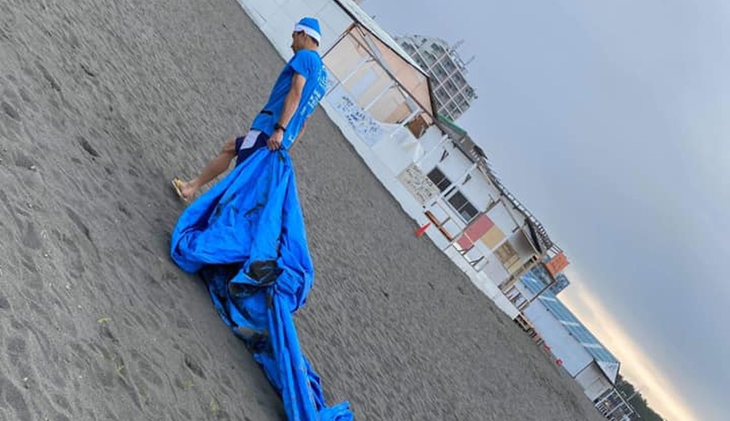 茅ヶ崎ヘッドランド・ビーチクリーン(^^)/ レポート