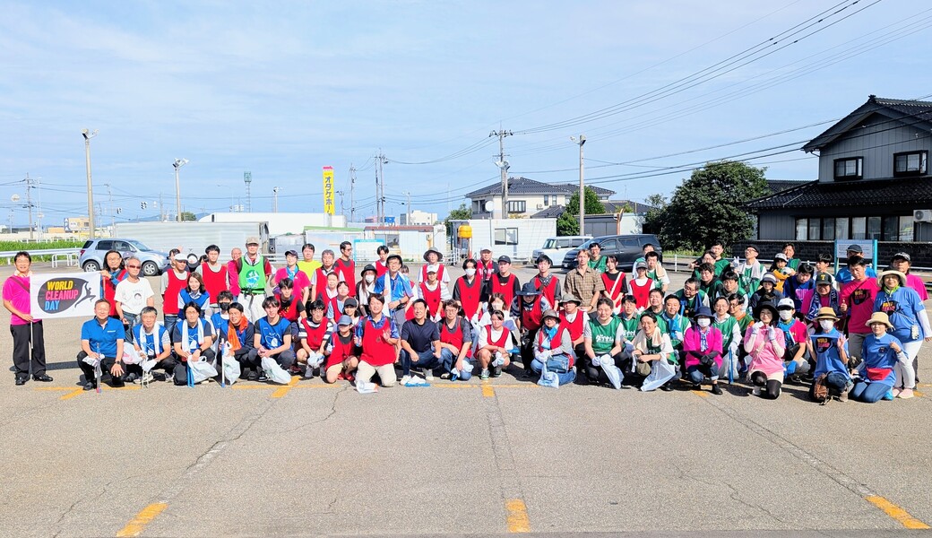 国交省VSP　ごみの見える化で進めるSDGs in 射水市　～WORLD_CLEANUP_DAY～ レポート