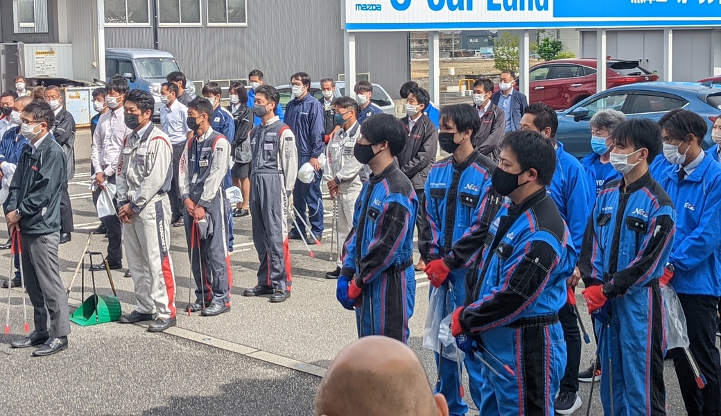 ネッツトヨタ富山　ご近所クリーン大作戦 レポート