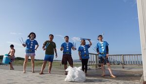 ブルーサンタビーチクリーン2022 アイキャッチ