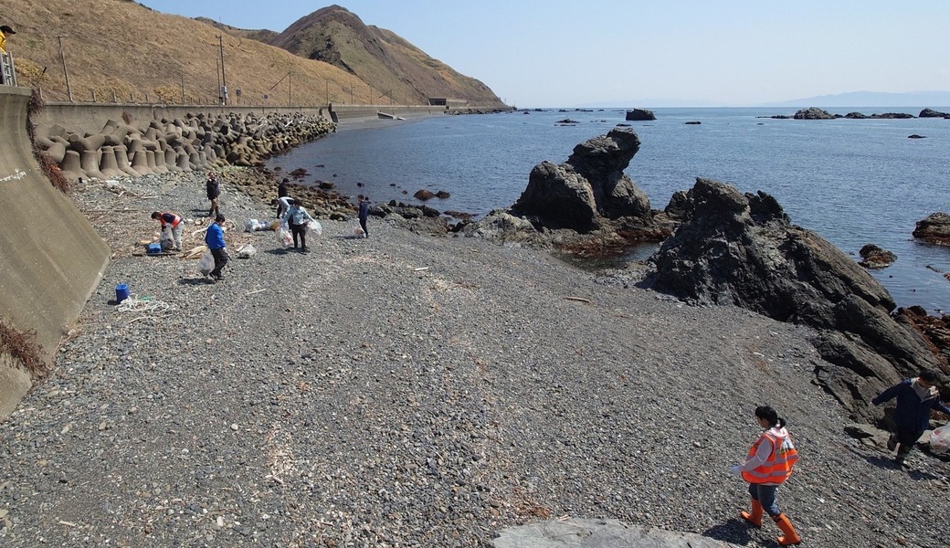 シーニックバイウェイ清掃活動！！2025( 松前町白岬神展望広場(R228) ) レポート