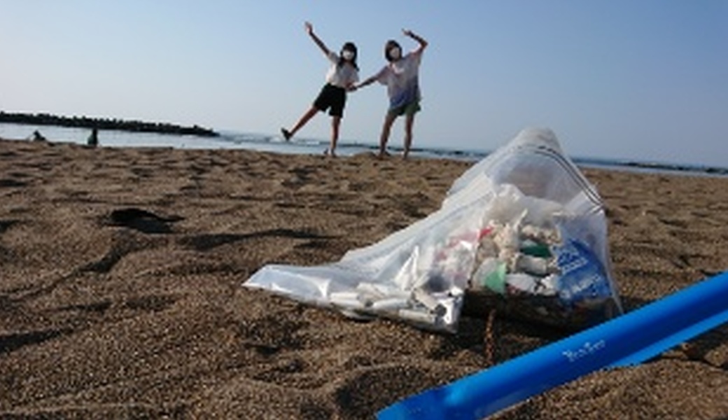 5月５日柏崎番神海岸ビーチクリーン レポート