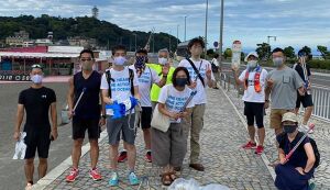 片瀬東浜朝活ビーチクリーン アイキャッチ