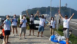 片瀬東浜朝活ビーチクリーン アイキャッチ