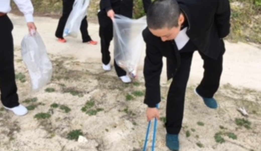 ＬＨＲでゴミ拾い レポート