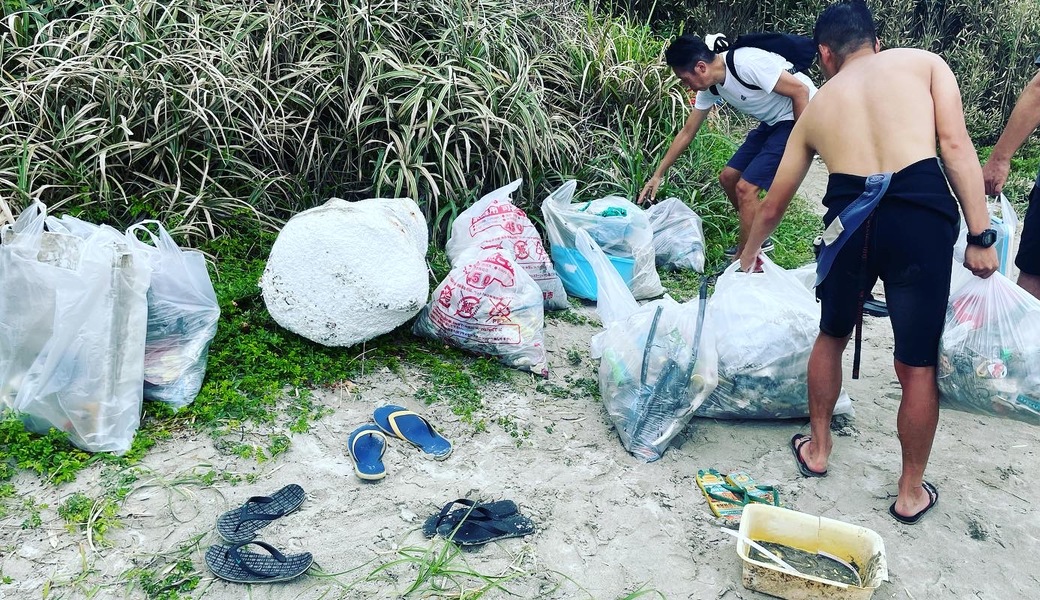 伊良湖　全日本ポイント　ビーチクリーンアップ アイキャッチ