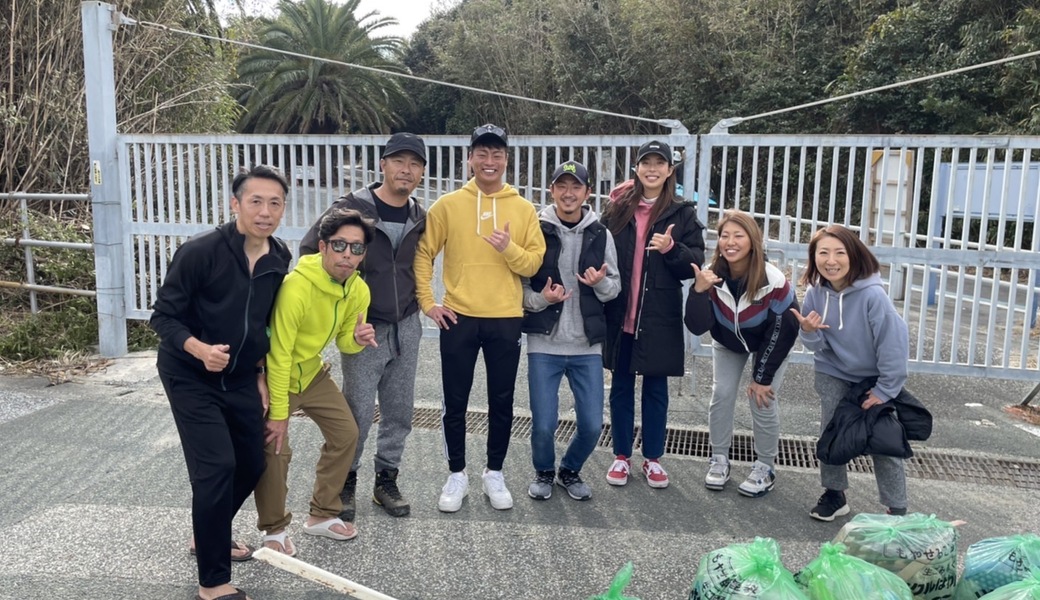 伊良湖　全日本ポイント　ビーチクリーンアップ アイキャッチ