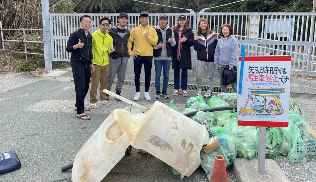 ビーチクリーンアップin伊良湖 レポート