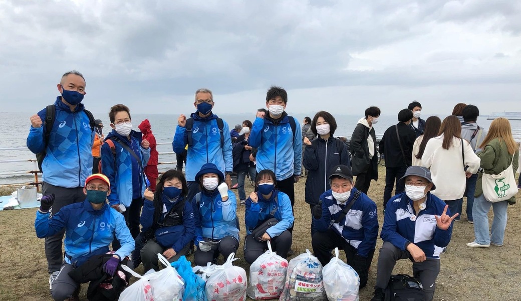 〈出張ボラ〉ビーチクリーン活動　千葉幕張の浜　4月 アイキャッチ