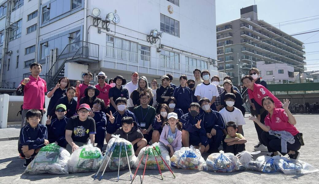 【サポート】第二回　大中”まちキレイ”プロジェクト（一般の方の参加募集はしておりません） レポート