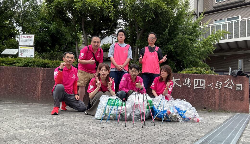 2025年6月定例　江東環境”まちキレイ”プロジェクト「大島駅(S15)」 レポート