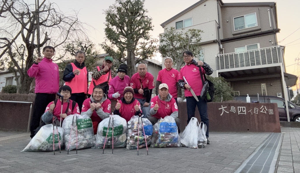 2026年1月定例　江東環境”まちキレイ”プロジェクト「西大島駅(S14)」 レポート