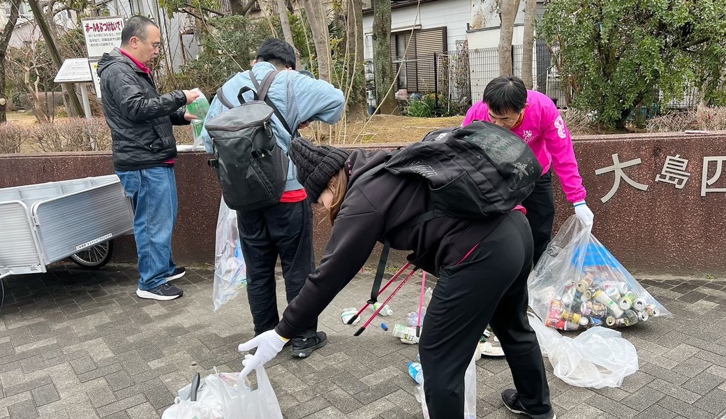 2026年2月定例　江東環境”まちキレイ”プロジェクト「大島駅(S15)」 レポート