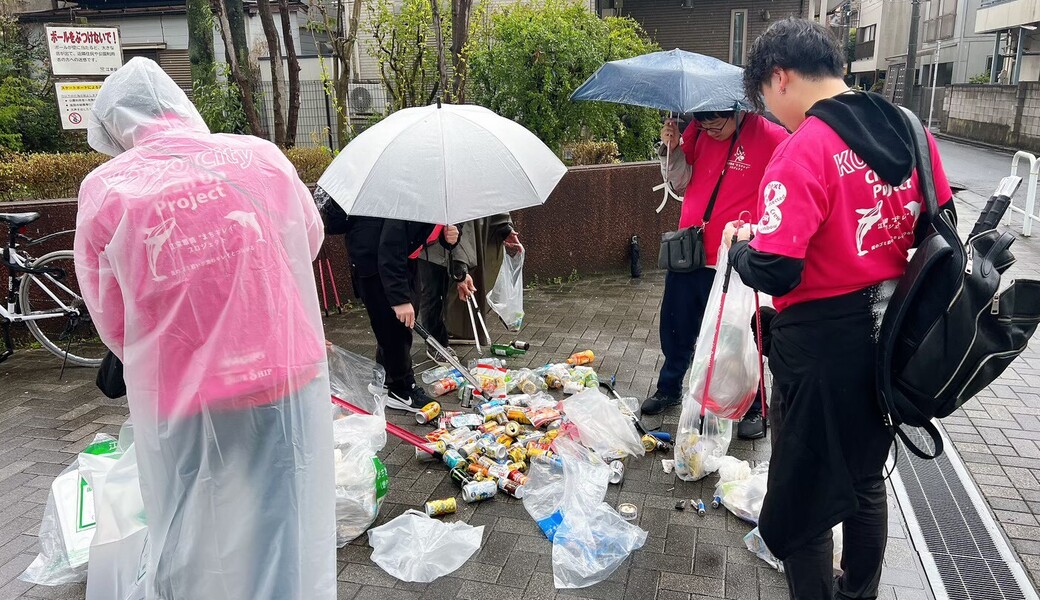2026年4月定例　江東環境”まちキレイ”プロジェクト「亀戸中央公園（正面）」 レポート