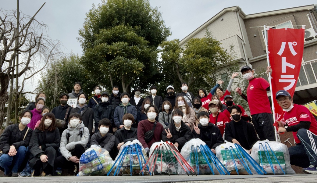 おおじま”まちキレイ”プロジェクト　2023年３月定例　東大島駅(S16)大島口 レポート
