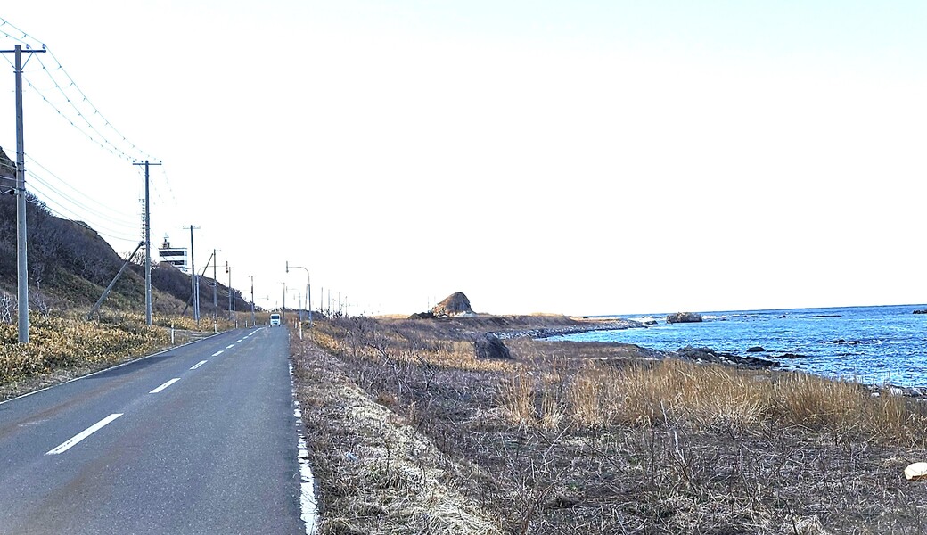 奥尻島勘太浜地区 レポート