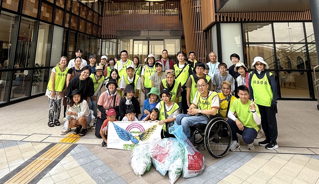 名谷駅周辺ゴミ拾い レポート