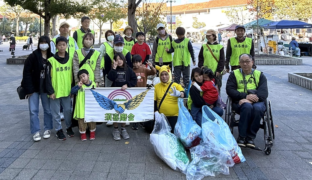 名谷駅周辺ゴミ拾い レポート